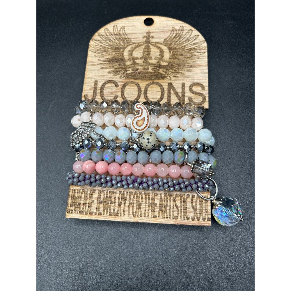 J Coons Kasey Beaded Bracelet Set
